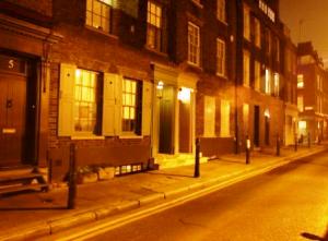 Fournier Street By Night.